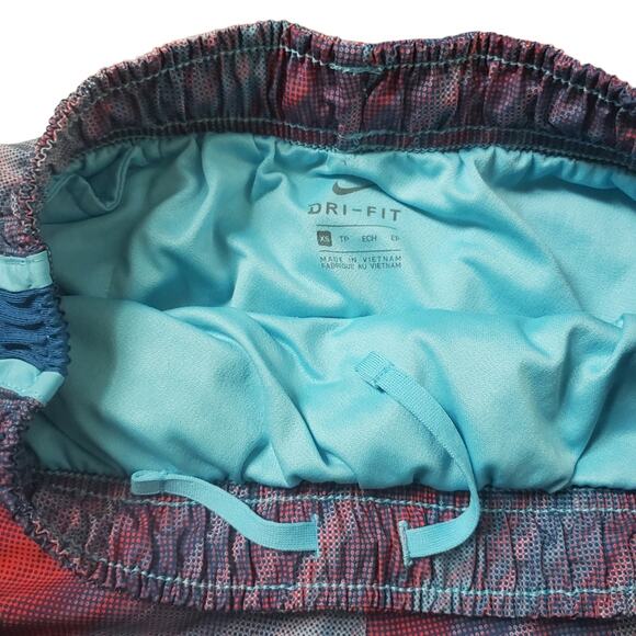 Nike Tempo Dri-Fit Running Shorts Women's Size Extra Small Red White Blue - Picture 6 of 14